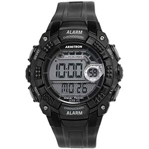 Armitron Sport digital kronograf med hartsarmband för herrar, 40/8209BLK Armitron Sport digital kronograf med hartsarmband för herrar, 40/8209BLK