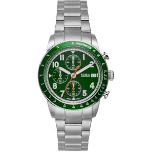 Fossil Sport Tourer herrklocka, kronografverk med armband i rostfritt stål eller läder Fossil Sport Tourer herrklocka, kronografverk med armband i rostfritt stål eller läder