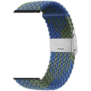 FFHAO Flätade klockarmband i nylon med elastiskt spänne för Garmin Fenix 7 7X 6 6X Pro 5X 5 3HR 945 S60 S62 QuickFit Release Strap nylonremmar, For Fenix 6, Agat