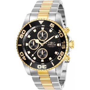 Invicta Pro Diver rostfrit stål Herrklocka med Kvarts 43mm Invicta Pro Diver rostfrit stål Herrklocka med Kvarts 43mm