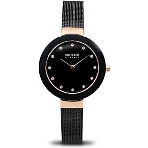BERING Kvinnor Analogt Quarz Ceramic Collection armbandsur med Rostfritt stål Armband och Safirglas 11429-166 BERING Kvinnor Analogt Quarz Ceramic Collection armbandsur med Rostfritt stål Armband och Safirglas 11429-166