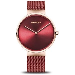 BERING Kvinnor Analogt Quarz Classic Collection armbandsur med Rostfritt stål Armband och Safirglas 14539-363 BERING Kvinnor Analogt Quarz Classic Collection armbandsur med Rostfritt stål Armband och Safirglas 14539-363