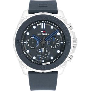 Tommy Hilfiger herr analog kvartsur med silikonarmband 1710687 Tommy Hilfiger herr analog kvartsur med silikonarmband 1710687
