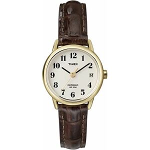 Timex Easy Reader dam 25 mm brun läderrem klocka T20071 Timex Easy Reader dam 25 mm brun läderrem klocka T20071