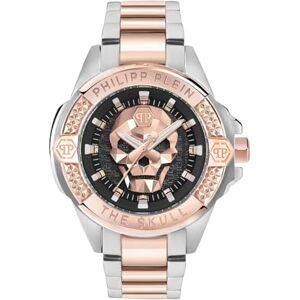 Philipp Plein herrklocka analog kvarts $Kull rostfritt stål, flerfärgad Philipp Plein herrklocka analog kvarts $Kull rostfritt stål, flerfärgad