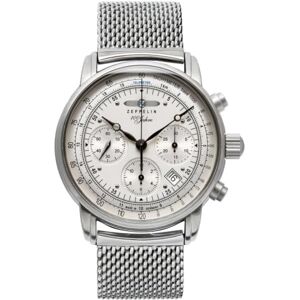 Zeppelin automatisk klocka 8618M-1, Vit, Armband Zeppelin automatisk klocka 8618M-1, Vit, Armband