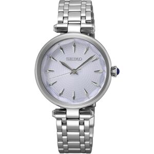 Seiko Damer analog kvartsur med rostfritt stål armband SRZ553P1, silver Seiko Damer analog kvartsur med rostfritt stål armband SRZ553P1, silver