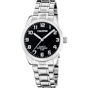 Calypso Casual Watch K5866/4, svart, armband, Svart, armband Calypso Casual Watch K5866/4, svart, armband, Svart, armband