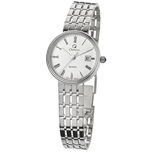 Orphelia analog kvartsklocka för kvinnor med vitt guldband MON-7077 Orphelia analog kvartsklocka för kvinnor med vitt guldband MON-7077