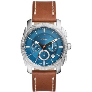 Fossil Machine herrklocka, kronografverk med armband i rostfritt stål eller läder Fossil Machine herrklocka, kronografverk med armband i rostfritt stål eller läder