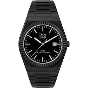 ICE-WATCH , Ice Power Pw1 Black Matte Silver, Svart Herrklocka Med Plastarmband, 025763 (41 Mm) ICE-WATCH , Ice Power Pw1 Black Matte Silver, Svart Herrklocka Med Plastarmband, 025763 (41 Mm)