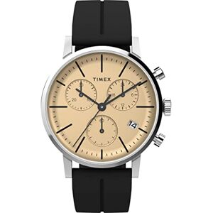 Timex Kronograf armband för män med silikonband midtown, champagne, Rem Timex Kronograf armband för män med silikonband midtown, champagne, Rem