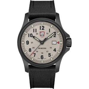 Luminox Analog klocka för män med silikon och textilarmband XL.1971. Set, svart, Militär Luminox Analog klocka för män med silikon och textilarmband XL.1971. Set, svart, Militär