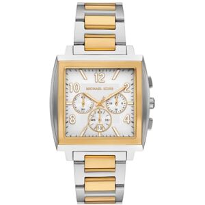 Michael Kors Rhys herr 40 mm tvåfärgad klocka i rostfritt stål, MK9240 Michael Kors Rhys herr 40 mm tvåfärgad klocka i rostfritt stål, MK9240