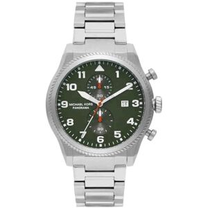 Michael Kors Panorama Watch for Men, 44mm Quartz multifunctional movement with Stainless steel strap Michael Kors Panorama Watch for Men, 44mm Quartz multifunctional movement with Stainless steel strap