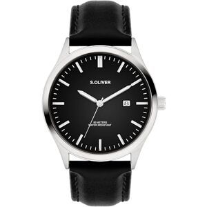 s.Oliver Oliver Herrklocka – rund – IP roséguld – 42 mm – klocka av metall med kvartsrörelse på konstläderband med stiftspänne – analog armbandsur – 5 atm vattentät – reptålig s.Oliver Oliver Herrklocka – rund – IP roséguld – 42 mm – klocka av metall med kvartsrörelse på konstläderband med stiftspänne – analog armbandsur – 5 atm vattentät – reptålig