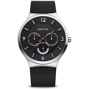 BERING Män Analogt Quarz Classic Collection armbandsur med Rostfritt stål Armband och Safirglas BERING Män Analogt Quarz Classic Collection armbandsur med Rostfritt stål Armband och Safirglas
