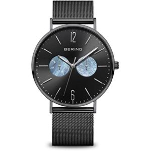BERING Unisex Analogt Quarz Classic Collection armbandsur med Rostfritt stål Armband och Safirglas BERING Unisex Analogt Quarz Classic Collection armbandsur med Rostfritt stål Armband och Safirglas
