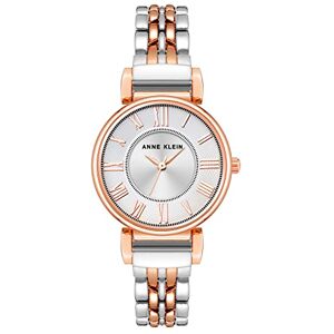 Anne Klein armbandsur för kvinnor, Silver/roséguld Anne Klein armbandsur för kvinnor, Silver/roséguld