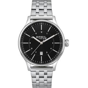 Breil CLASSY samlingsklocka med endast tidsrörelse 3 timmars kvarts och stålarmband för män, silver, Eine Größe, armband, Silver, Eine Größe, armband Breil CLASSY samlingsklocka med endast tidsrörelse 3 timmars kvarts och stålarmband för män, silver, Eine Größe, armband, Silver, Eine Größe, armband