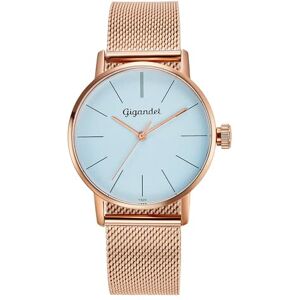 Gigandet Damer analog japanskt kvartsurverk klocka med rostfritt stål armband 3VNAG43/020, blå Gigandet Damer analog japanskt kvartsurverk klocka med rostfritt stål armband 3VNAG43/020, blå