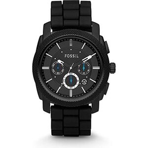 Fossil Machine herrklocka, kronografverk med armband i rostfritt stål eller läder Fossil Machine herrklocka, kronografverk med armband i rostfritt stål eller läder