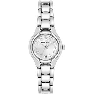 Anne Klein armbandsur för kvinnor med datumfunktion, Silver Anne Klein armbandsur för kvinnor med datumfunktion, Silver