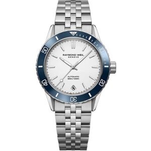RAYMOND WEIL Freelancer kvinnors automatiska analoga klocka RAYMOND WEIL Freelancer kvinnors automatiska analoga klocka