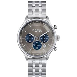 Breil Herrklocka enfärgad blå rörelse Chrono kvarts och silverstålarmband EW0642, Stålspipa, Taille unique, Armband Breil Herrklocka enfärgad blå rörelse Chrono kvarts och silverstålarmband EW0642, Stålspipa, Taille unique, Armband