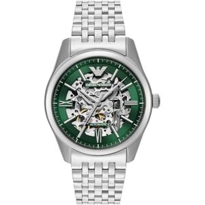 Giorgio Armani analog automatisk klocka för män med rem AR60091 Giorgio Armani analog automatisk klocka för män med rem AR60091