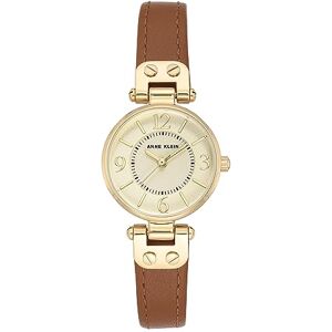 Anne Klein damklocka med läderarmband, 10/9442CHHY Anne Klein damklocka med läderarmband, 10/9442CHHY