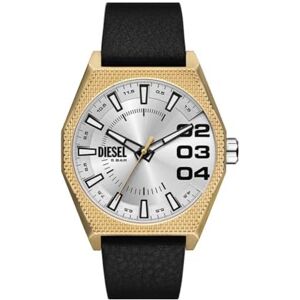 Diesel herr analog kvartsur med läderarmband DZ2219, svart Diesel herr analog kvartsur med läderarmband DZ2219, svart