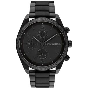 Calvin analog multifunktion kvartsur för män Impact Collection med rostfritt stål eller läderarmband, Svart, Rostfritt stål Calvin analog multifunktion kvartsur för män Impact Collection med rostfritt stål eller läderarmband, Svart, Rostfritt stål