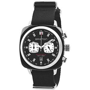 BRISTON Clubmaster Sport Acetate svart kronograf svart urtavla, svart, rem, Svart, rem BRISTON Clubmaster Sport Acetate svart kronograf svart urtavla, svart, rem, Svart, rem