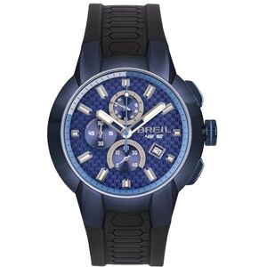 Breil – klocka Chrono 48 tum 12 av stål för man, blå, Taglia Unica, modern, avslappnad Breil – klocka Chrono 48 tum 12 av stål för man, blå, Taglia Unica, modern, avslappnad