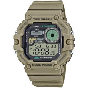 Casio män digital kvartsklocka med hartsrem WS-1700H-5AVDF, flerfärgad, Único, armband Casio män digital kvartsklocka med hartsrem WS-1700H-5AVDF, flerfärgad, Único, armband