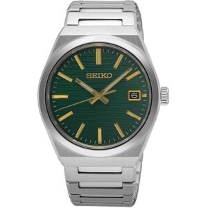 Seiko Herr analog klocka med rostfritt stål armband SUR601P1 Seiko Herr analog klocka med rostfritt stål armband SUR601P1