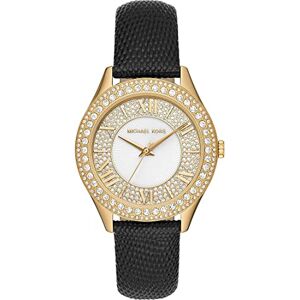 Michael Kors Harlowe Damklocka, Quartz trehandsurverk med armband i rostfritt stål eller läder Michael Kors Harlowe Damklocka, Quartz trehandsurverk med armband i rostfritt stål eller läder