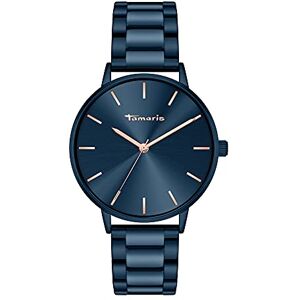 Tamaris damklocka – Schlichte, runde armbandsur för dam 36 mm armbandsur med rostfritt stålband i silver, Gold, Roséguld, Svart, Blå, Grön, Lila uvm, wasserfest Tamaris damklocka – Schlichte, runde armbandsur för dam 36 mm armbandsur med rostfritt stålband i silver, Gold, Roséguld, Svart, Blå, Grön, Lila uvm, wasserfest