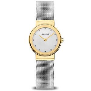 BERING Kvinnor Analogt Quarz Classic Collection armbandsur med Rostfritt stål Armband och Safirglas 10126-001 BERING Kvinnor Analogt Quarz Classic Collection armbandsur med Rostfritt stål Armband och Safirglas 10126-001