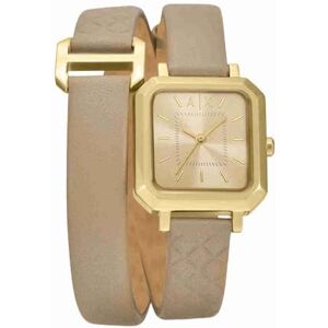 Giorgio Armani Watch For Women, Quartz Three hand movement and 27 mm Case Size with Leather strap Giorgio Armani Watch For Women, Quartz Three hand movement and 27 mm Case Size with Leather strap