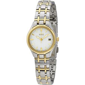 Citizen dam analog kvartsur med rostfritt stål belagt armband EW1264-50A, Vit, Einheitsgröße, Armband Citizen dam analog kvartsur med rostfritt stål belagt armband EW1264-50A, Vit, Einheitsgröße, Armband