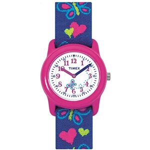 Timex Time Machines barn 29mm elastiskt tyg klocka T89001 Timex Time Machines barn 29mm elastiskt tyg klocka T89001