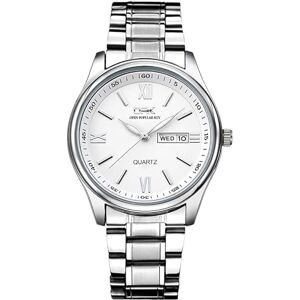 Basfur Watch Ho-klocka-009-02, vit, Modern Basfur Watch Ho-klocka-009-02, vit, Modern