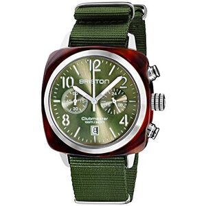 BRISTON Clubmaster Classic Acetat Chronograph Olivgrün BRISTON Clubmaster Classic Acetat Chronograph Olivgrün