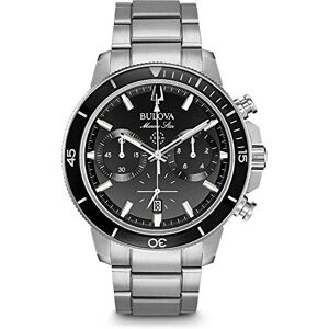 Bulova Herr kronograf kvartsklocka med rem i rostfritt stål 96B272, SILVER, Armband Bulova Herr kronograf kvartsklocka med rem i rostfritt stål 96B272, SILVER, Armband