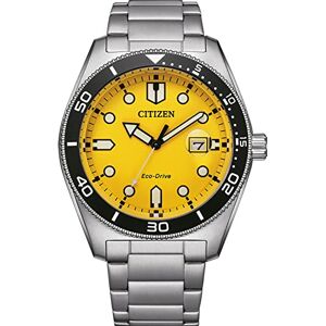Citizen Herren-Uhren Analog Eco-Drive, Solar 32023840, silverfärgad, talla única, armband Citizen Herren-Uhren Analog Eco-Drive, Solar 32023840, silverfärgad, talla única, armband