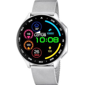 Lotus herrklocka 50050/1 Smartwatch grått legeringsfodral grått rostfritt stålarmband Lotus herrklocka 50050/1 Smartwatch grått legeringsfodral grått rostfritt stålarmband