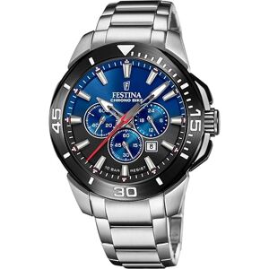 Festina herrklocka F20641/C Chrono Bike rostfritt stål fodral grått rostfritt stålarmband grå Festina herrklocka F20641/C Chrono Bike rostfritt stål fodral grått rostfritt stålarmband grå