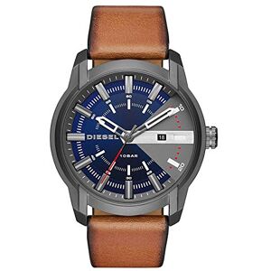 Diesel Armbar Watch for Men, Quartz Three hand movement with Silicone or Leather strap Diesel Armbar Watch for Men, Quartz Three hand movement with Silicone or Leather strap